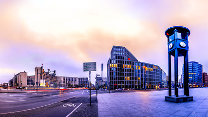 Image showing The Potsdammer Platz in Berlin, Germany