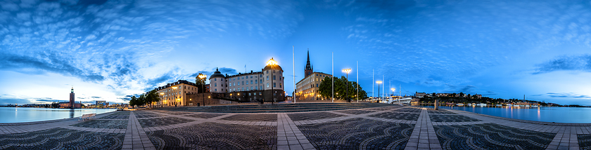 Image showing Stockholm Old Town  Skyline in Gamla Stan