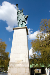 Image showing Statue of Liberty in Paris