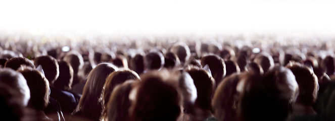 Image showing Large crowd of people