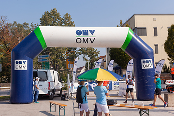 Image showing Altötting/Germany/ Bavaria-13.September: OMV Half Marathon Altötting 2020