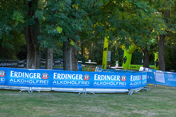 Image showing Ratingen/Germany/ North Rhine-Westphalia - September 20: 12th Stadtwerke Ratingen Triathlon a historic event