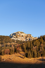 Image showing The Wendelstein in bright sunshine