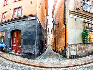 Image showing Stockholm Old Town streets