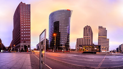 Image showing The Potsdammer Platz in Berlin, Germany