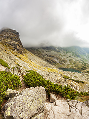 Image showing View from Krab in Tatra Mountains, Poland, Europe.