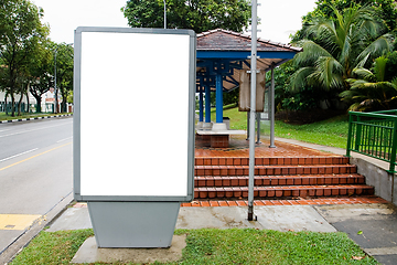 Image showing Empty billboard