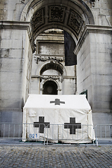 Image showing First Aid tent