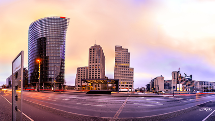 Image showing The Potsdammer Platz in Berlin, Germany