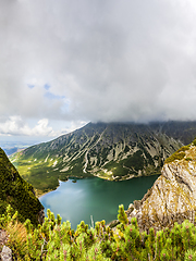 Image showing View from Krab in Tatra Mountains, Poland, Europe.