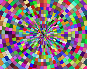 Image showing abstract background in squares