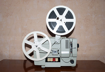 Image showing movie projector and reels