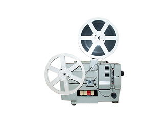 Image showing movie projector and reels