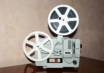 Image showing old movie projector