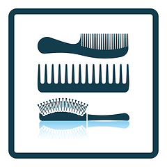 Image showing Hairbrush icon