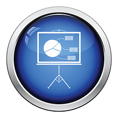 Image showing Presentation stand icon