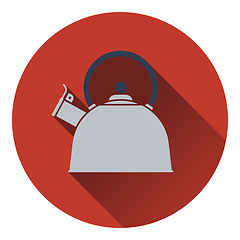 Image showing Kitchen kettle icon