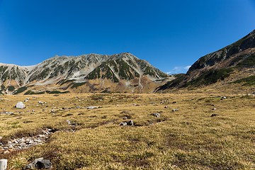 Image showing Midagahara in the Tateyama mountain range