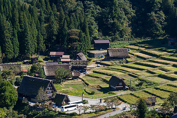 Image showing Traditional Japanese old village