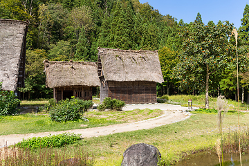 Image showing Traditional house of Shirakawago in Japan