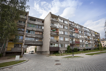 Image showing Old Soviet Block apartments