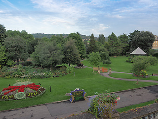 Image showing Parade Gardens in Bath