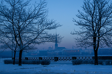 Image showing View of Riga in winter time.