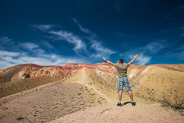 Image showing Valley of Mars landscapes