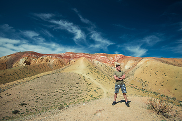 Image showing Valley of Mars landscapes