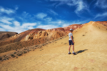 Image showing Valley of Mars landscapes