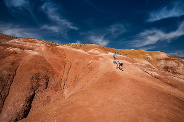 Image showing Valley of Mars landscapes