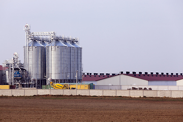 Image showing Container for storage of a crop