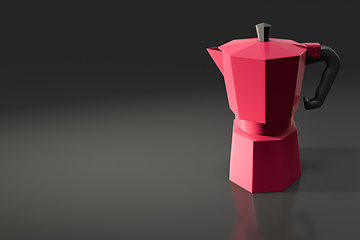 Image showing italian coffee percolator