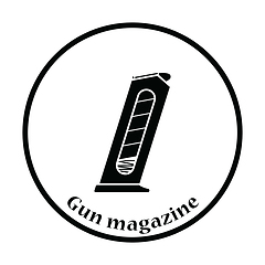 Image showing Gun magazine icon