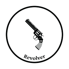 Image showing Revolver gun icon