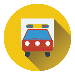 Image showing Ambulance car icon