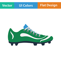 Image showing American football boot icon