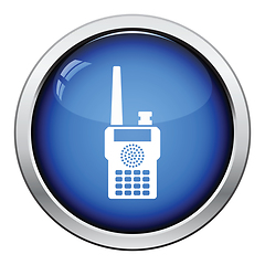 Image showing Portable radio icon