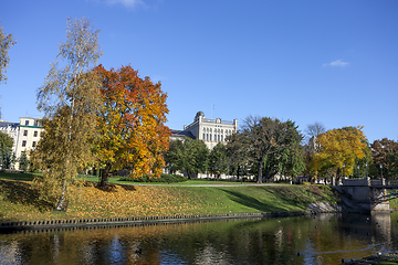 Image showing Autumn in Riga, Latvia