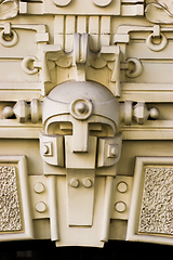 Image showing Detail of Art Nouveau building