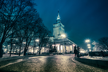 Image showing Warsaw Palace of Culture and Science, Poland