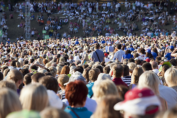 Image showing Large crowd of people