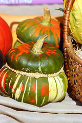 Image showing Fancy pumpkin