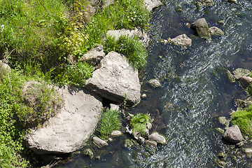 Image showing water of a small river.