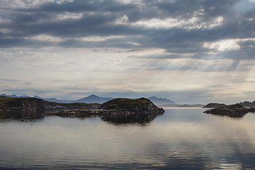 Image showing Beautiful view on norwegian fjords