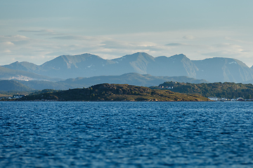 Image showing Beautiful view on norwegian fjords