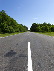 Image showing Empty road