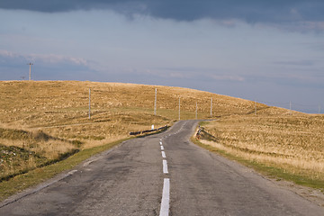 Image showing Road in the mountains