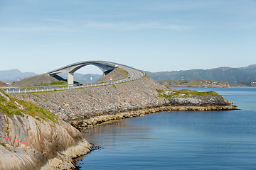 Image showing atlantic road bridge in Norway