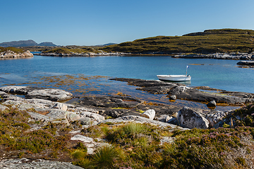 Image showing Beautiful view on norwegian fjords